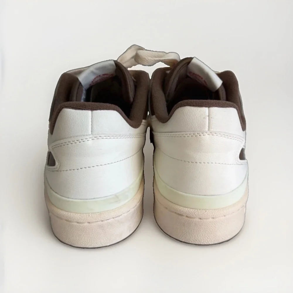 Adidas Forum Low Shoe Palace Exclusive Men's 11 White Brown ID8614 Sneakers